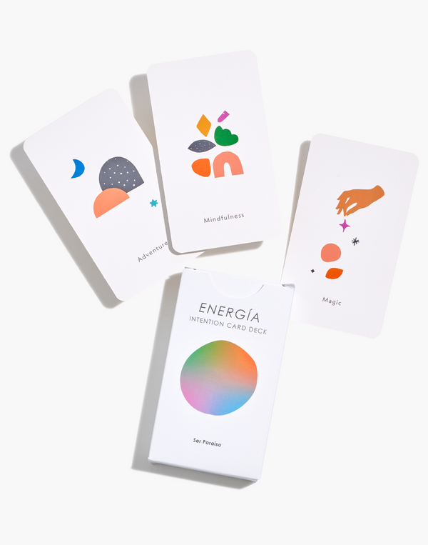 Energía. Intention Card Deck. English Edition
