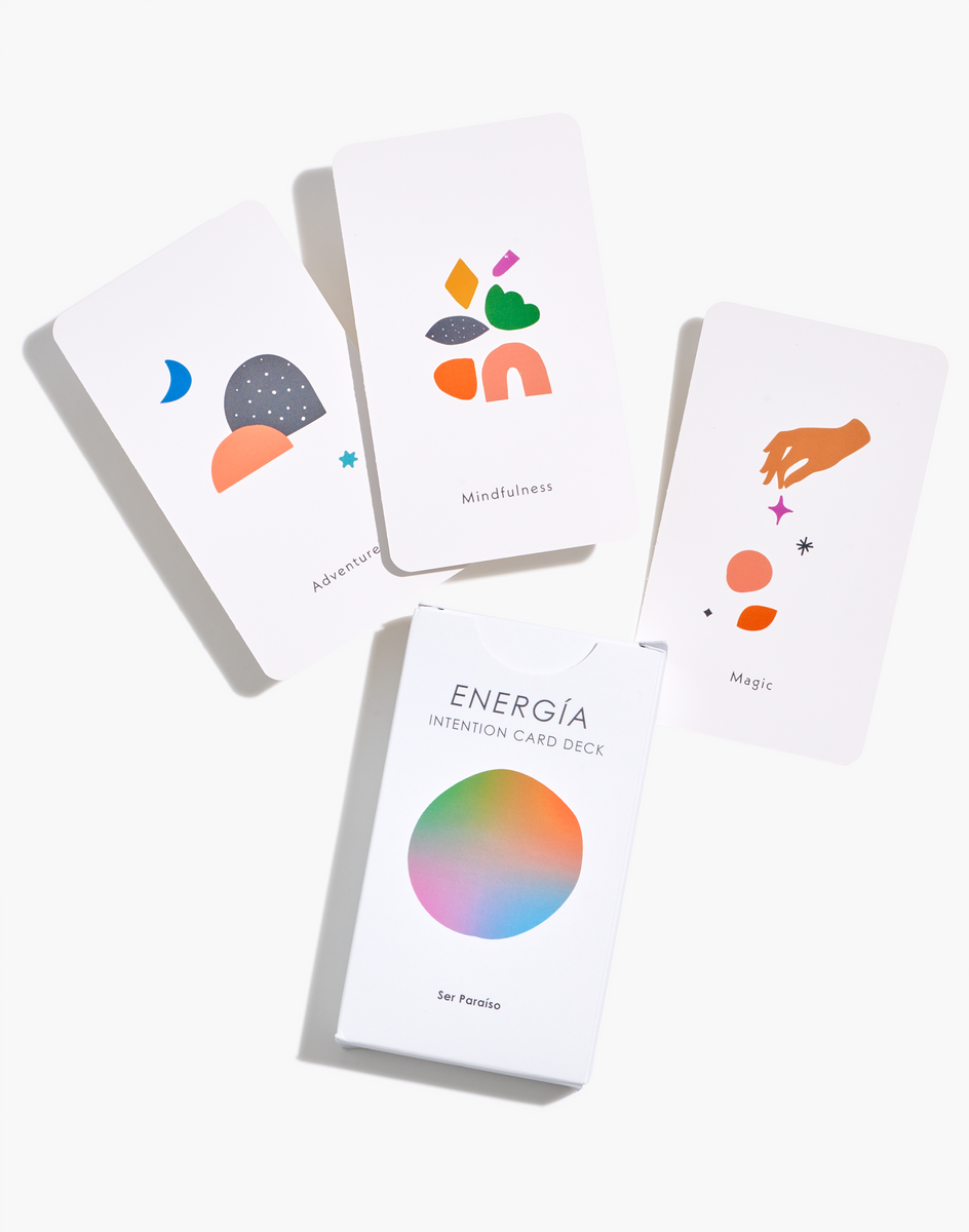 Energía. Intention Card Deck. English Edition – Ser Paraíso