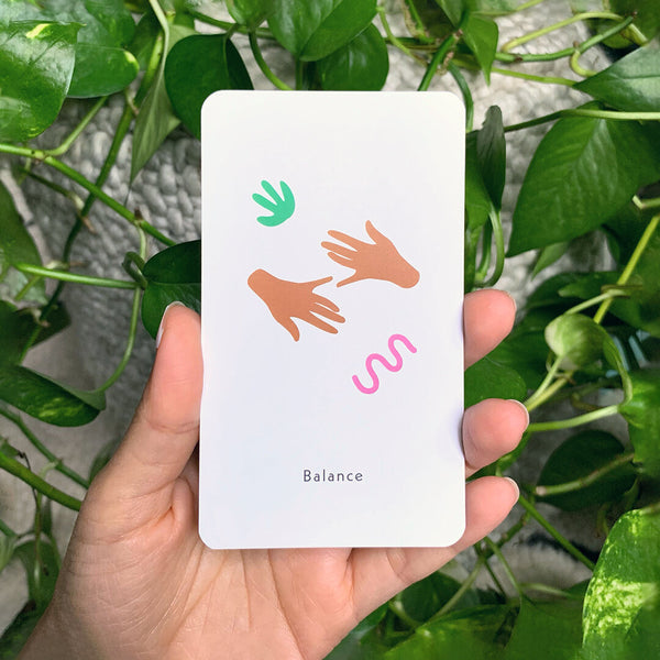 Energía. Intention Card Deck. English Edition