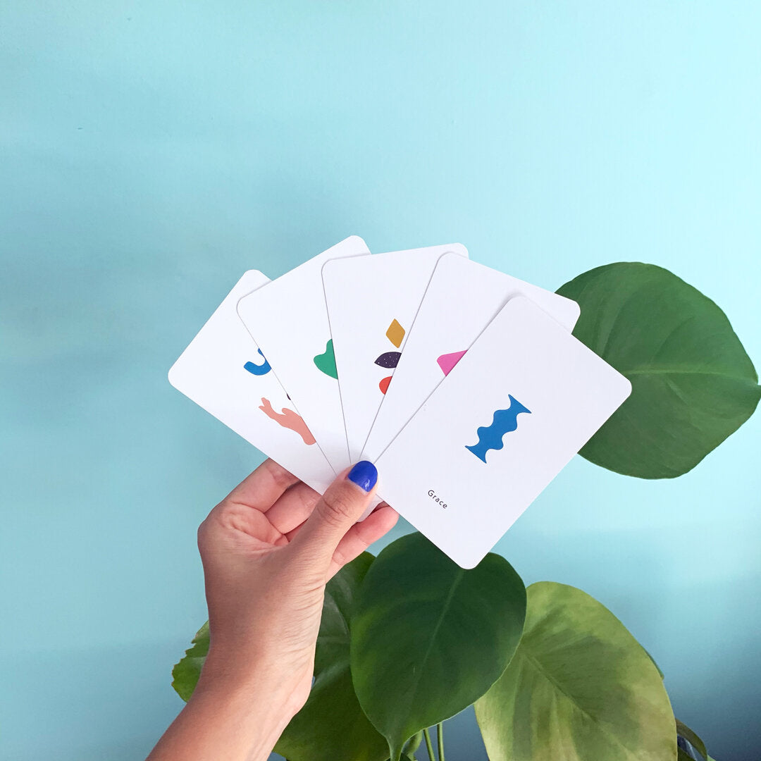 Energía. Intention Card Deck. English Edition