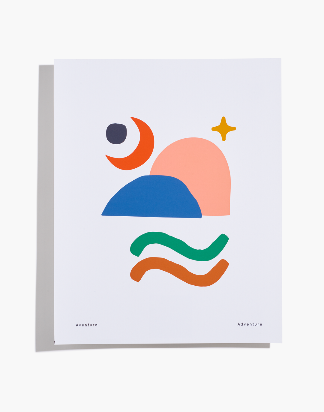 Good Intentions. Adventure Art Print