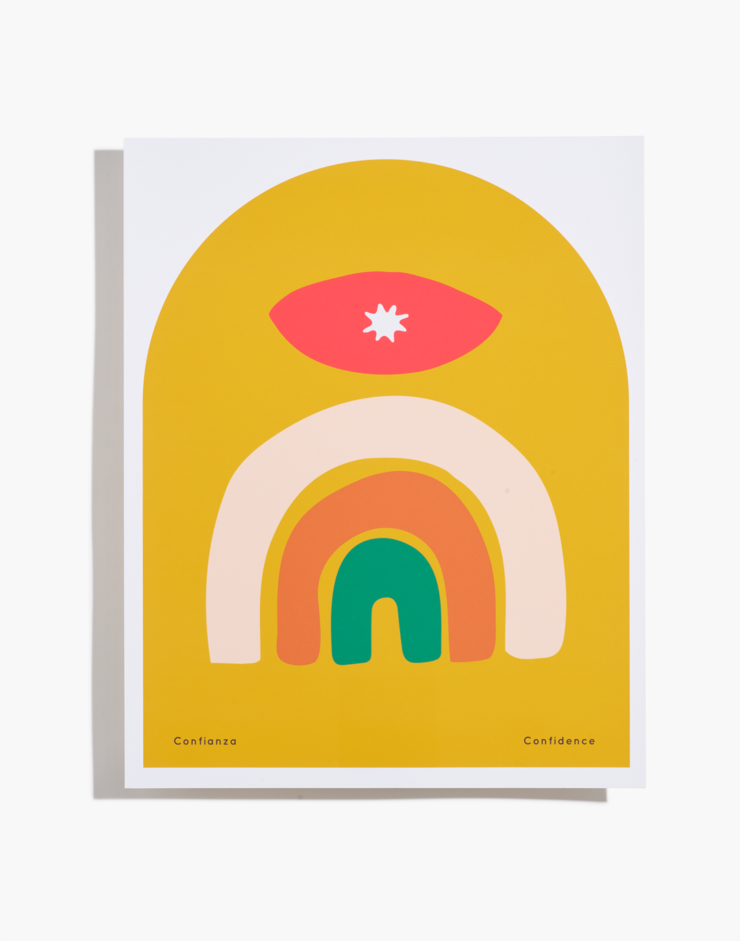 Good Intentions. Confidence Art Print. Full Color Edition