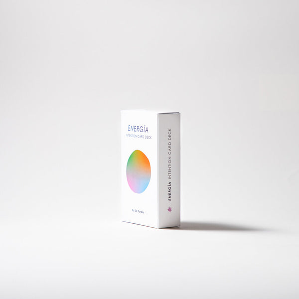 Energía. Intention Card Deck. English Edition