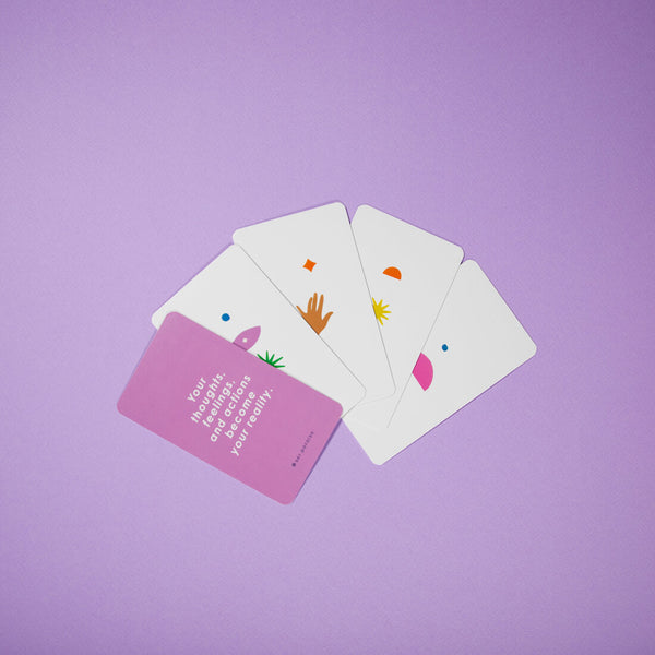 Energía. Intention Card Deck. English Edition